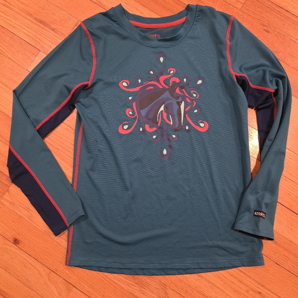 Kerrits Equestrian Horse Riding Long Sleeve Top